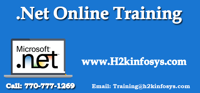 DotNet Online Training Course in USA
