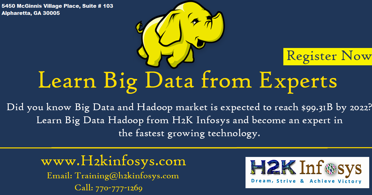 The Best Big Data Hadoop Training in USA The Best Big Data Hadoop Training in USA