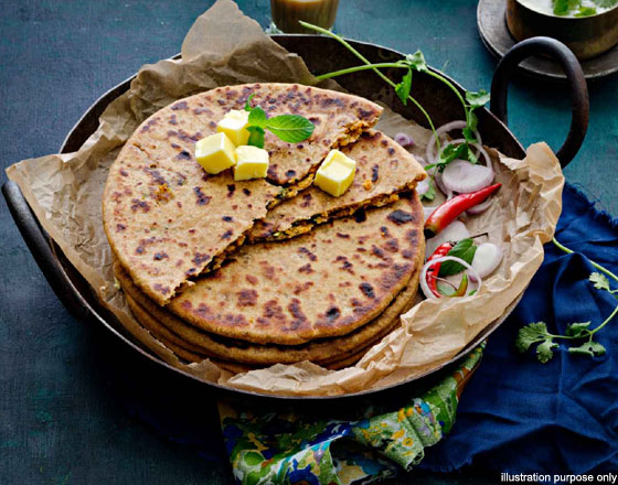 HOME MADE WHOLE WHEAT ROTIS, PARATHAS and INDIAN MEALS