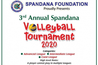 3rd Annual Spandana Volleyball Tournament 2020