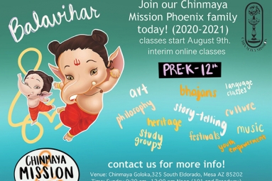 Chinmaya Mission Phoenix Balavihar 2020-21