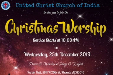 Christmas Worship - United Christ Church of India