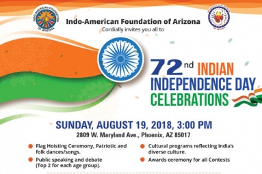 72nd Indian Independence Day Celebrations - IACRFAZ