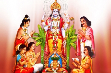 Sri Satyanarayana Pooja on Pournami - SVK Temple