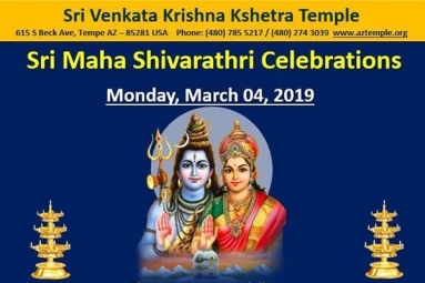 Sri Maha Shivrathri Celebrations - SVK Temple Sri Maha Shivrathri Celebrations - SVK Temple