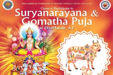 Suryanarayana and Gomatha Puja Suryanarayana and Gomatha Puja