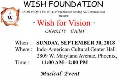 Wish for Vision - Charity Event Wish for Vision - Charity Event