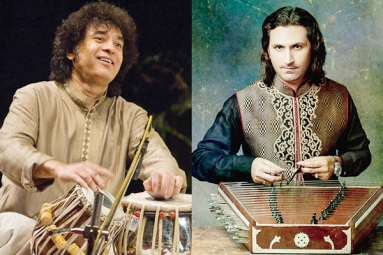 Zakir Hussain with Rahul Sharma