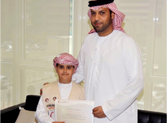 Emirati young inventor gains RCA honors