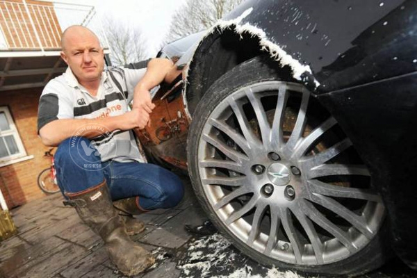 Dog prefers chewing owner’s £80,000 Aston Martin},{Dog prefers chewing owner’s £80,000 Aston Martin