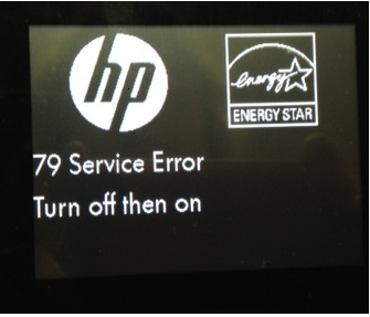 HP 79 Service Error - Solution