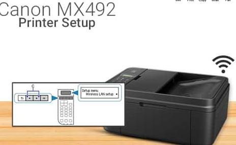 How to Connect Canon mx492 Printer Setup Issue