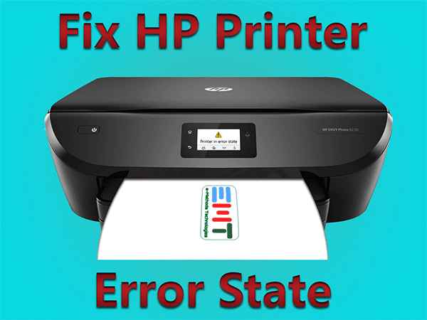 How to Fix HP Printer in Error State issue Online 