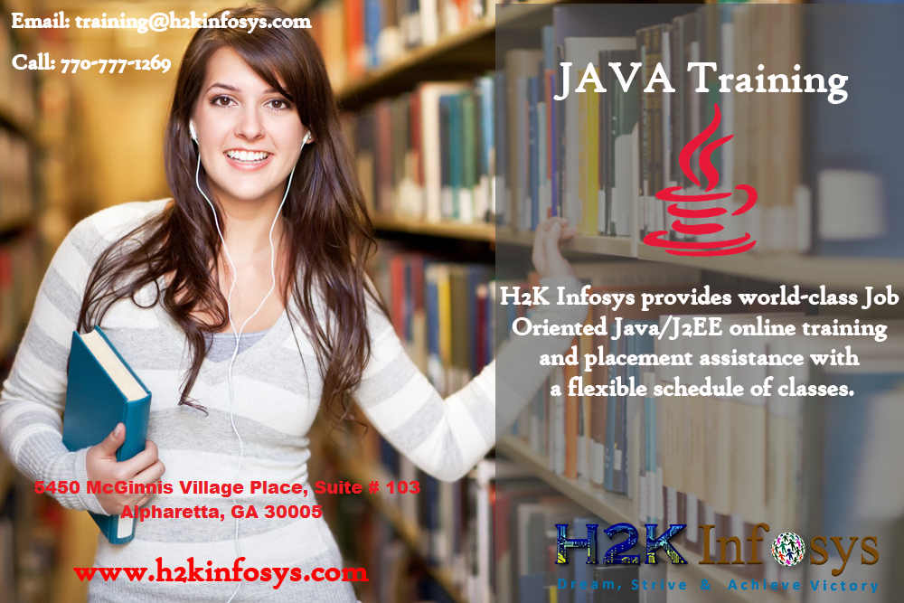 Java Online Training with Real time Projects in US Java Online Training with Real time Projects in US
