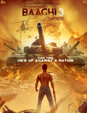 Baaghi 3 Hindi Movie - Show Timings