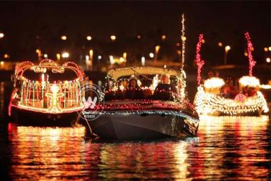 Tempe Fantasy of Lights Boat Parade begins today