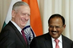 Pompeo, Ajit Doval, ajit doval holds talks with pompeo mattis in u s, Comcasa