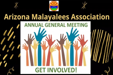 Arizona Malayalees Association&#039;s Annual General Body Meeting