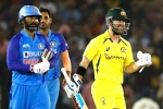 India Vs Australia T20 series, India Vs Australia scores, australia beats india by 4 wickets in the first t20, Rajiv gandhi