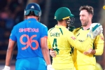 Australia vs india match, Australia vs india ODI series, australia won by 66 runs in the third odi, Mitchell starc