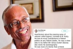 Indian origin pakistani leader, indians in pakistan, indian origin pakistani leader b m kutty dies at 89, Ypd