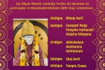 Arizona Events, Events in Arizona, sai baba mandalabhishekam sai dhyan mandir, Gilbert