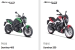 Bajaj Dominar 250 and 400 sale, Bajaj Dominar 250 and 400 colours, 2025 bajaj dominar 250 and dominar 400 launched in india, Bars