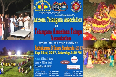 Bathukamma and Dasara Sambaralu Celebration at Scottsdale, AZ