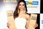 Deepika Padukone awards, Bollywood news, big star entertainment awards 2015 list, Bollywood updates