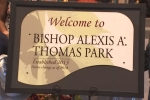 phoenix park renamed, honor of bishop, phoenix park renamed in honor of beloved bishop, Greg stanton phoenix park renamed, honor of bishop, phoenix park renamed in honor of beloved bishop, Greg stanton