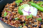 high fiber recipe, Black Beans special, black beans rice recipe, White rice