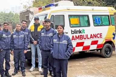 Blinkit Launches Basic Life Support Ambulance Service in Gurugram
