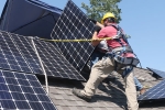 California mandates solar panel use. Solar panels in california, California mandates solar panel use. Solar panels in california, california sets record to be first state in the usa to amend official mandate solar on homes, Green house gas