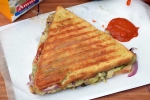 Three Layered Cheese Grilled Sandwich Recipe, Three Layered Cheese Grilled Sandwich Recipe, three layered cheese grilled sandwich recipe, Grilling