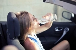 Water from Car Bottles disadvantages, Water from Car Bottles, drinking water from bottles left in car in summer is harmful, Study