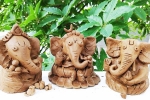 Ganesh chaturthi, how to make ganesha with paper, how to make eco friendly ganesh idol from clay at home, Lord ganesh