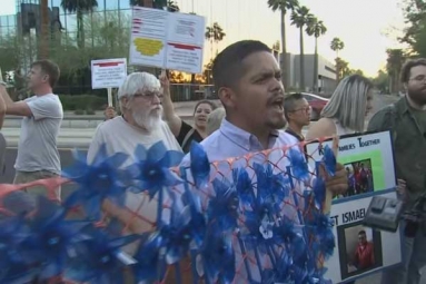 Father&rsquo;s Day Rally In Phoenix against Immigrant Children Moving Away From Parents