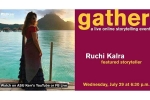 GATHER - A Live Online Stroytelling Event in Hare Krishna Temple, Arizona Events, gather a live online stroytelling event, Spicy
