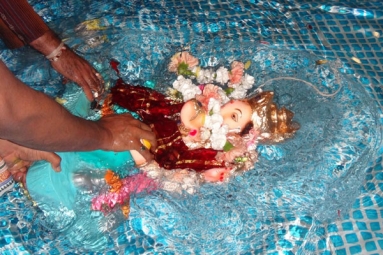 Ganesh Visarjan/Nimajjan - Maha Ganapati Temple of Arizona