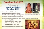 Arizona Events, Arizona Upcoming Events, ganesha idol making workshop svk temple, Lord ganesh