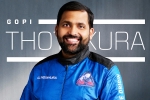 Gopi Thotakura Becomes 1st Indian Space Tourist on Blue Origin's Private Launch