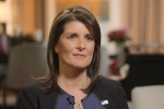 Haley, Donald Trump, haley says trump s unpredictable nature helped her get job done at un, Jamal khashoggi