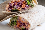 Homemade Wrap Recipe., Homemade Wrap Recipe., healthy mixed sprouts wrap recipe, Vegetarian recipe
