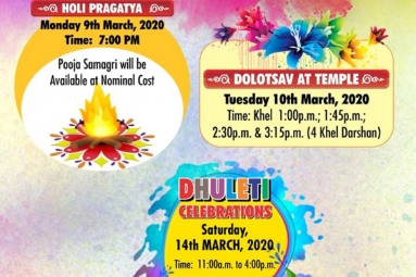 Holi Pragatya and Dolotsav