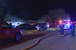 deadly fire, north Phoenix, house fire killed an elderly man in north phoenix, Fire crew