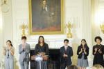 First Lady Michelle Obama, Maya Eashwaran, indian american student recites painful poetry of replacement of tamil with english at white house, Maya eashwaran