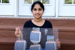 Ohio, Harvest, indian descent teenager invents innovative clean energy device, Solar panels
