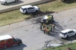 University of Texas, Texas Bentonville, four indians die in road accident, Aryan