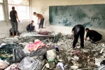 Israel School attack, Israel weapons from USA, israel strike on school dozens killed, South east