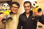 Jackie Chan, Jackie Chan news, jackie and salman khan bond in mumbai, Kung